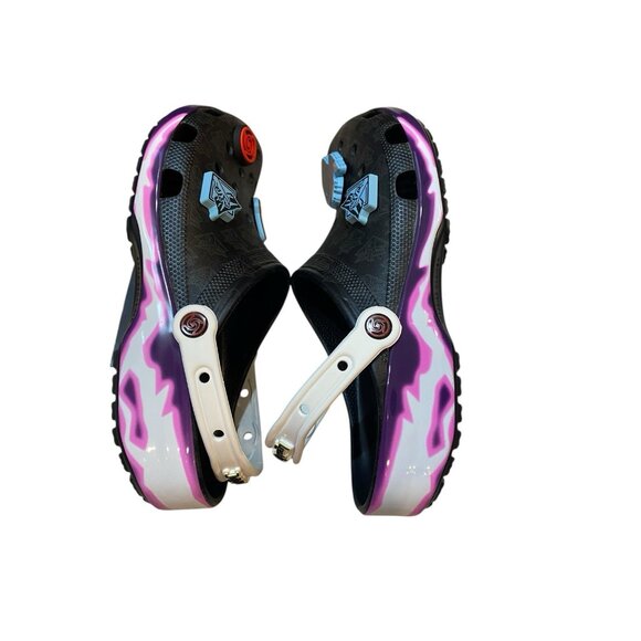 Crocs Jujutsu Kaisen Classic Clog Mens 8 Womens 10 Black Slip On Sandal main image 7